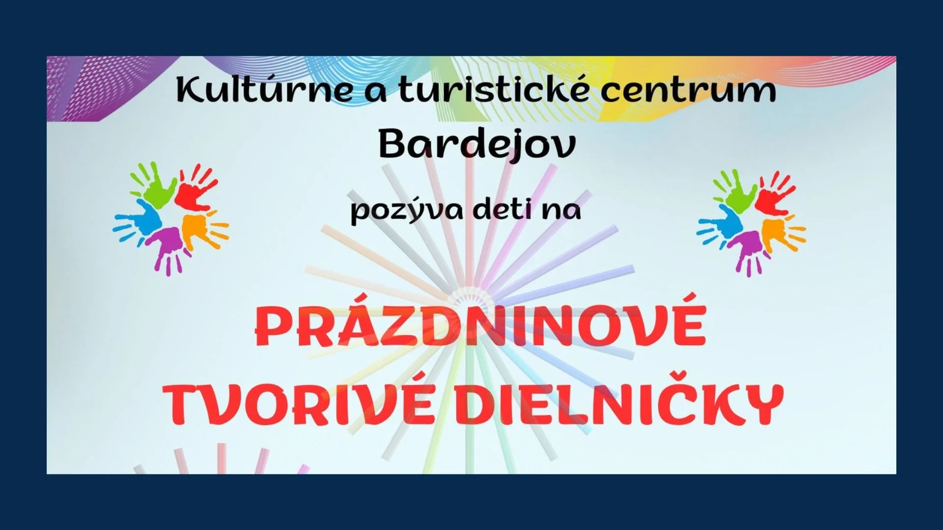 Prázdninové tvorivé dielničky